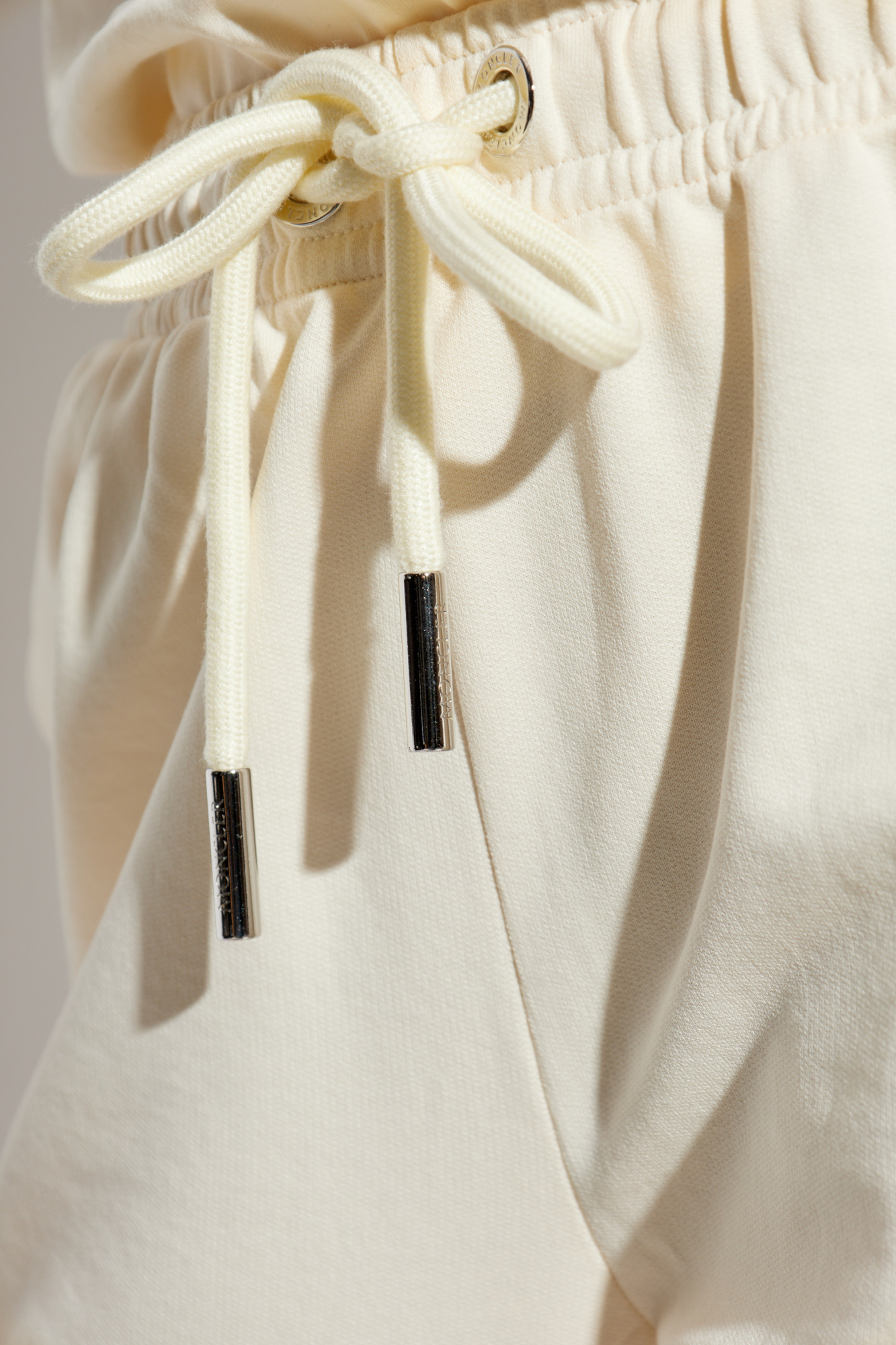 Cream Sweatpants with logo Moncler - Vitkac AS